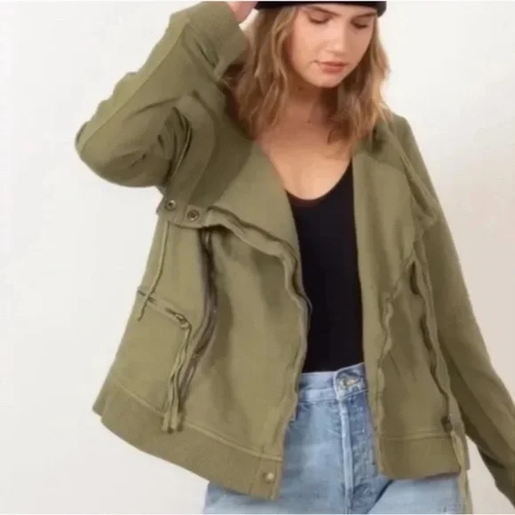 NWT Free People We The Free | Carmen Moto Jacket | Medium - Picture 6 of 16